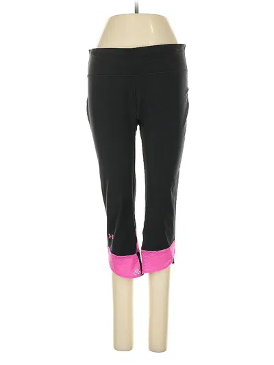 Pre-owned Under Armour Active Pants In Black