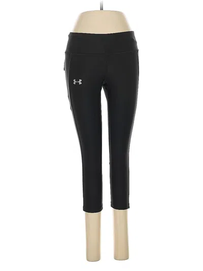 Pre-owned Under Armour Active Pants In Black