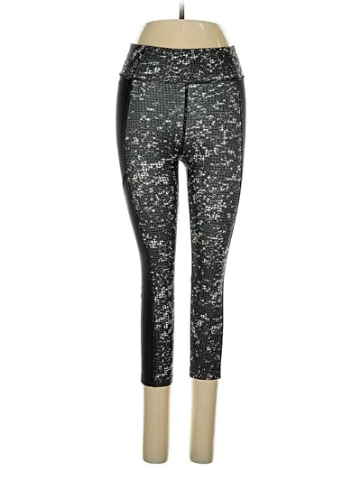 Pre-owned Under Armour Active Pants In Black