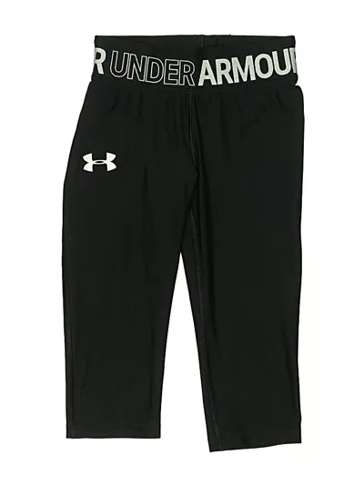 Pre-owned Under Armour Kids' Active Pants In Black