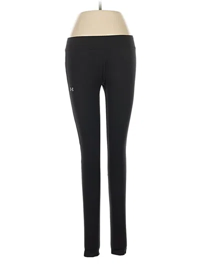 Pre-owned Under Armour Active Pants In Black