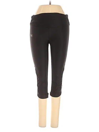 Pre-owned Under Armour Active Pants In Black