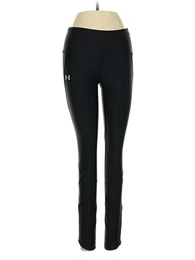 Pre-owned Under Armour Active Pants In Black