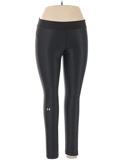 Pre-owned Under Armour Active Pants In Black