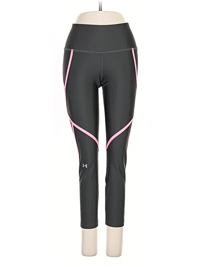 Pre-owned Under Armour Active Pants In Black