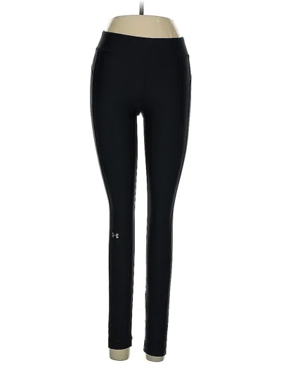 Pre-owned Under Armour Active Pants In Black