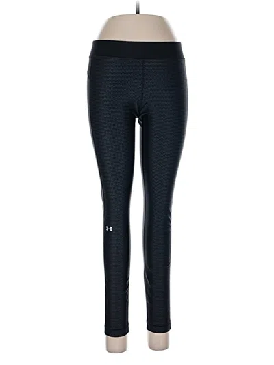 Pre-owned Under Armour Active Pants In Black