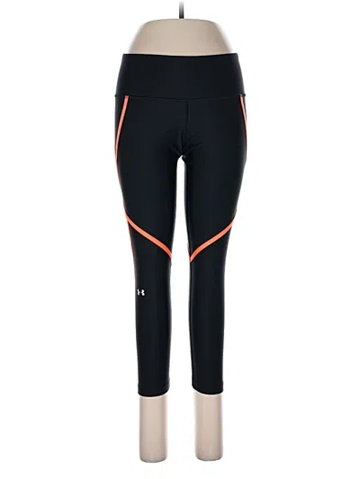 Pre-owned Under Armour Active Pants In Black