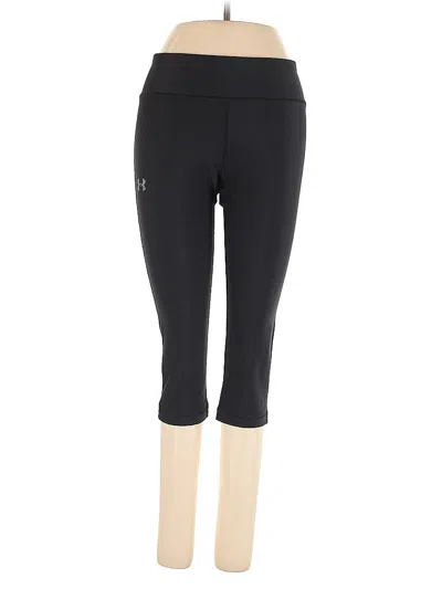 Pre-owned Under Armour Active Pants In Black