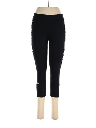 Pre-owned Under Armour Active Pants In Black