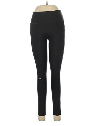 Pre-owned Under Armour Active Pants In Black
