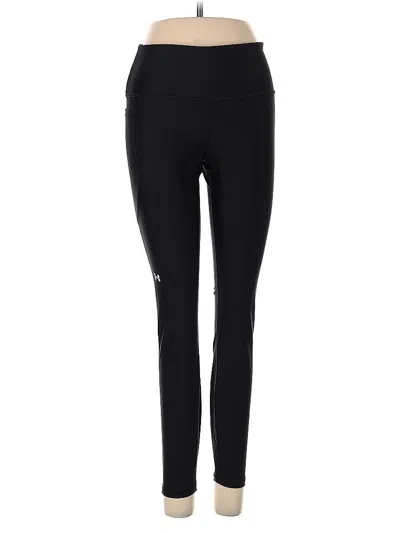 Pre-owned Under Armour Active Pants In Black