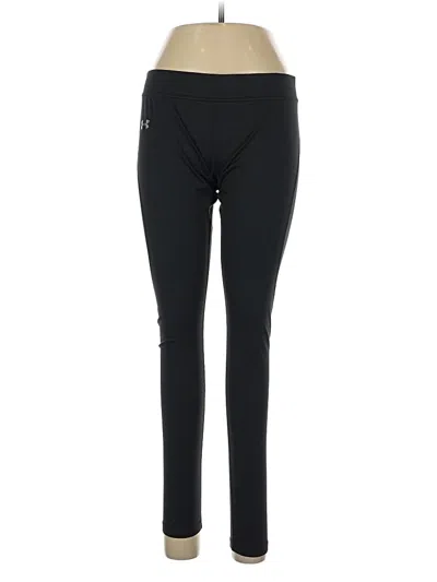 Pre-owned Under Armour Active Pants In Black