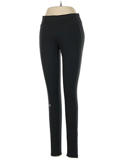 Pre-owned Under Armour Active Pants In Black