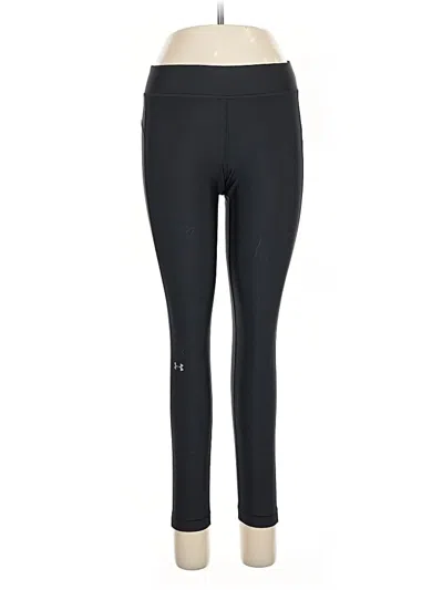 Pre-owned Under Armour Active Pants In Black