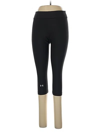 Pre-owned Under Armour Active Pants In Black