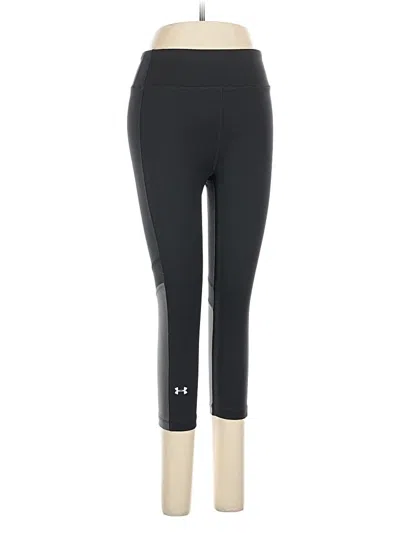 Pre-owned Under Armour Active Pants In Black