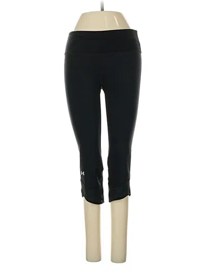 Pre-owned Under Armour Active Pants In Black