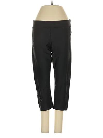 Pre-owned Under Armour Active Pants In Black