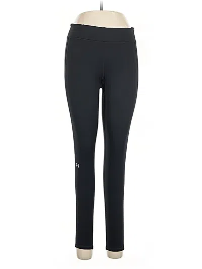 Pre-owned Under Armour Active Pants In Black