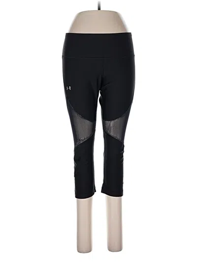 Pre-owned Under Armour Active Pants In Black