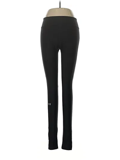 Pre-owned Under Armour Active Pants In Black