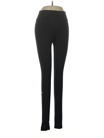 Pre-owned Under Armour Active Pants In Black