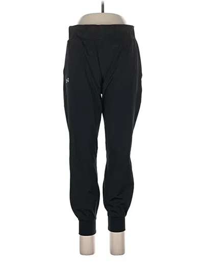 Pre-owned Under Armour Active Pants In Black