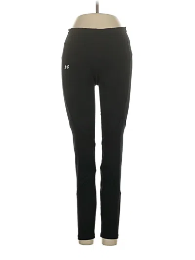 Pre-owned Under Armour Active Pants In Black