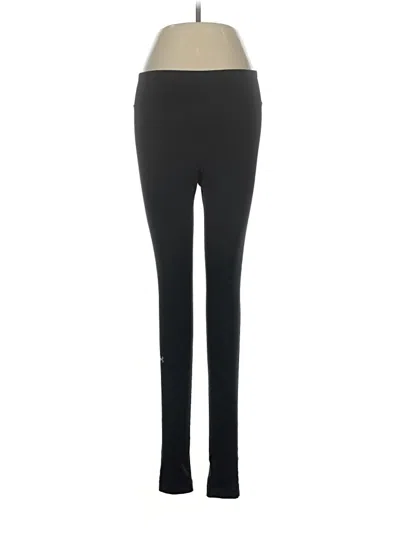 Pre-owned Under Armour Active Pants In Black