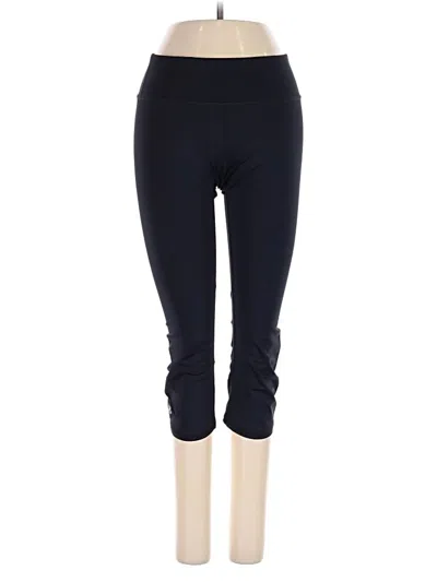 Pre-owned Under Armour Active Pants In Black