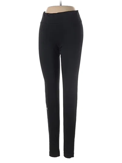 Pre-owned Under Armour Active Pants In Black
