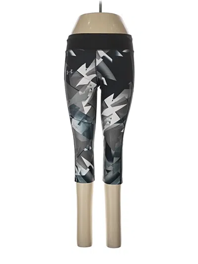 Pre-owned Under Armour Active Pants In Black