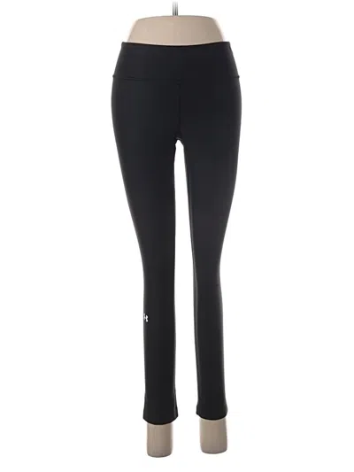 Pre-owned Under Armour Active Pants In Black