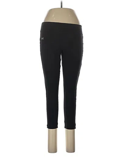 Pre-owned Under Armour Active Pants In Black