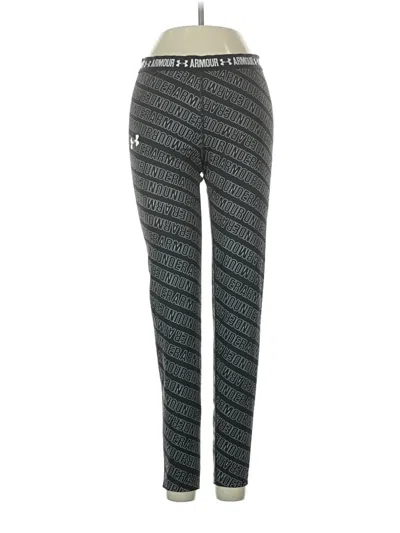Pre-owned Under Armour Active Pants In Black