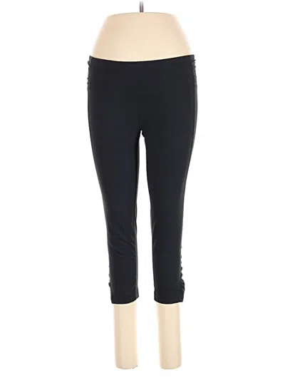 Pre-owned Under Armour Active Pants In Black