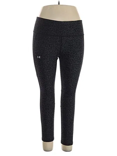 Pre-owned Under Armour Active Pants In Black