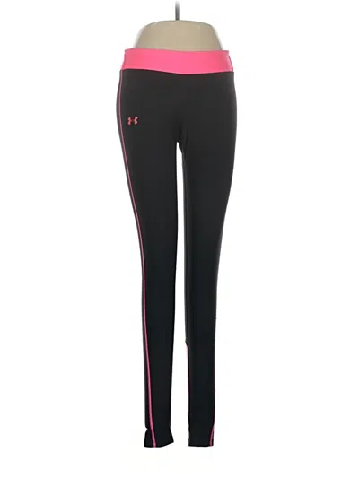 Pre-owned Under Armour Active Pants In Black