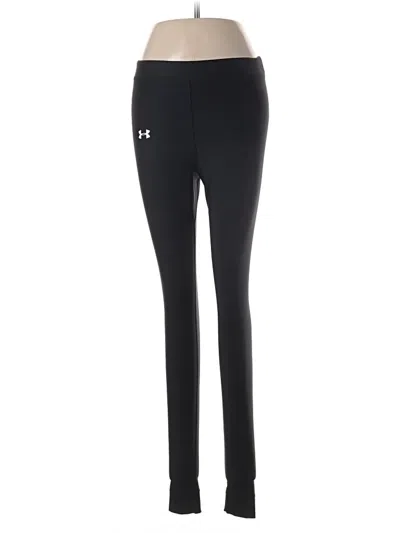 Pre-owned Under Armour Active Pants In Black