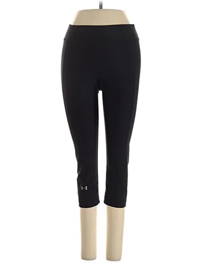 Pre-owned Under Armour Active Pants In Black