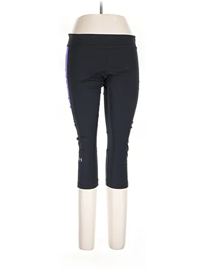 Pre-owned Under Armour Active Pants In Black