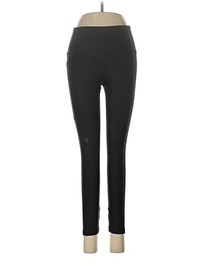 Pre-owned Under Armour Active Pants In Black