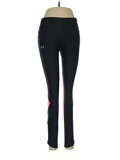 Pre-owned Under Armour Active Pants In Black