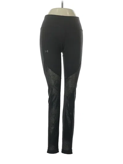 Pre-owned Under Armour Active Pants In Black
