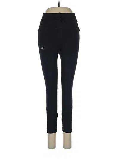 Pre-owned Under Armour Active Pants In Black