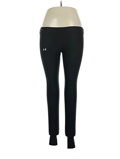 Pre-owned Under Armour Active Pants In Black