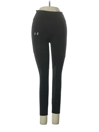 Pre-owned Under Armour Active Pants In Black
