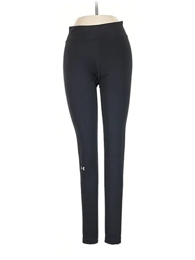 Pre-owned Under Armour Active Pants In Black
