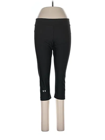 Pre-owned Under Armour Active Pants In Black